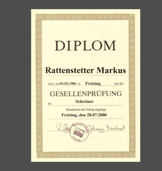 Pop-up-Urkunde-Diplom